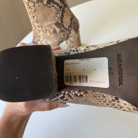 Free People Cecile Snakeskin Boot - Picture 4 of 5